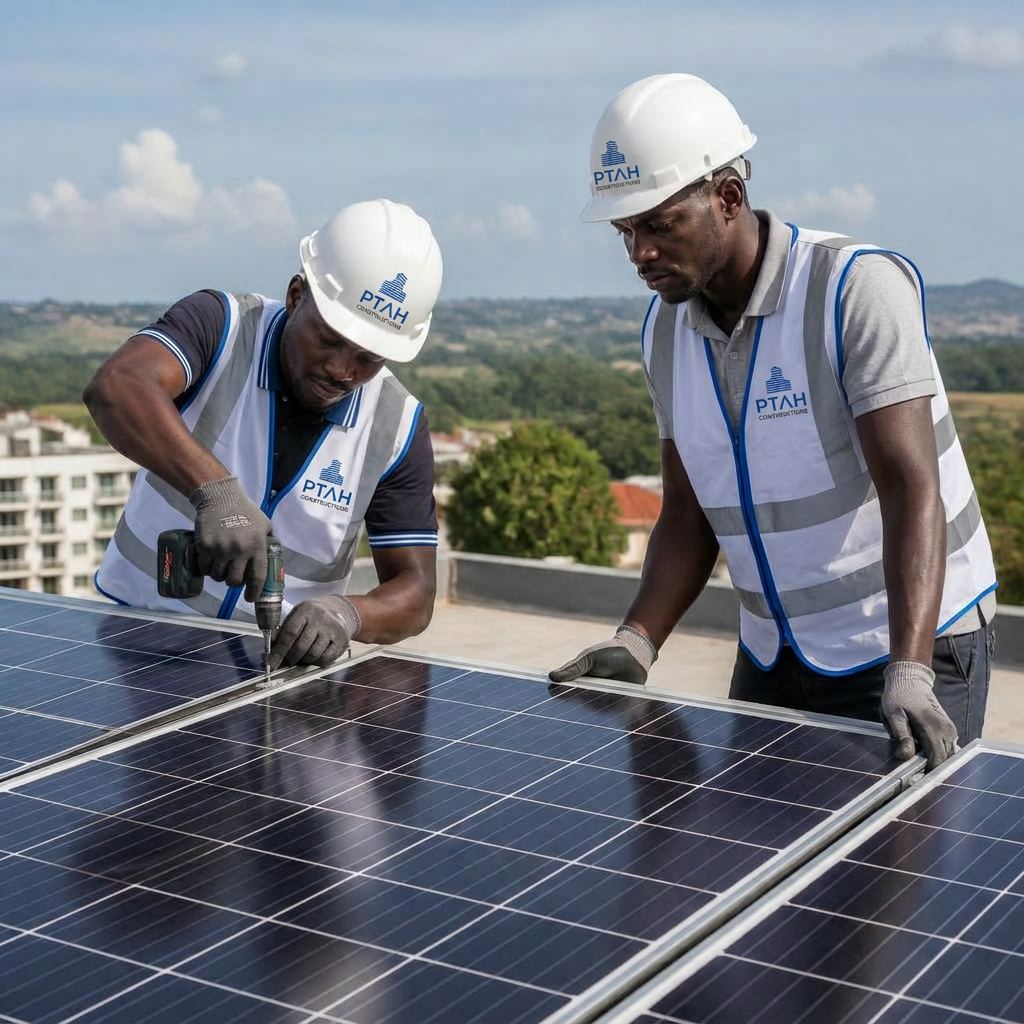 Fourniture et installation de panneaux solaires